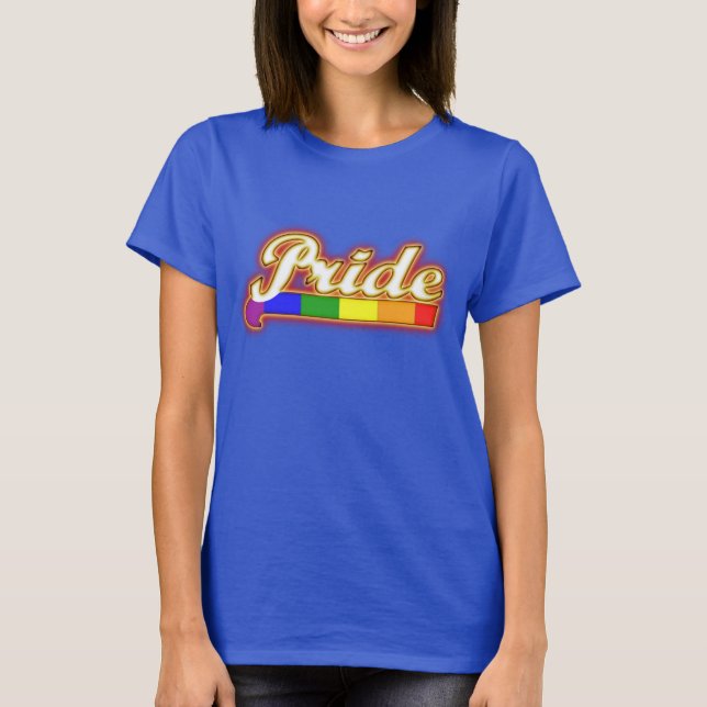 Camiseta Colores del Orgullo Gay (Anverso)