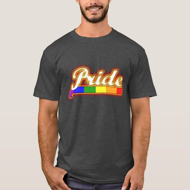 Camiseta Colores del Orgullo Gay (Anverso)