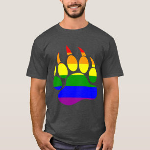 Camiseta Colores del Orgullo Gay Bandera del Arcoíris de la