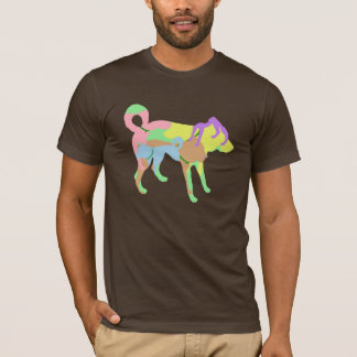 Camiseta Colores del PERRO, BASTÓN