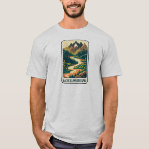 Camiseta Colores del río Cache la Poudre