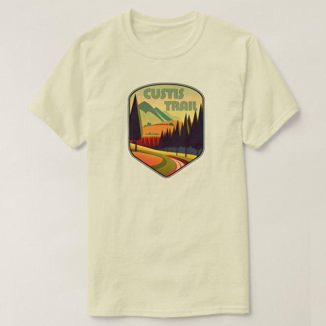 Camiseta Colores del Sendero Custis Virginia (Diseño del anverso)