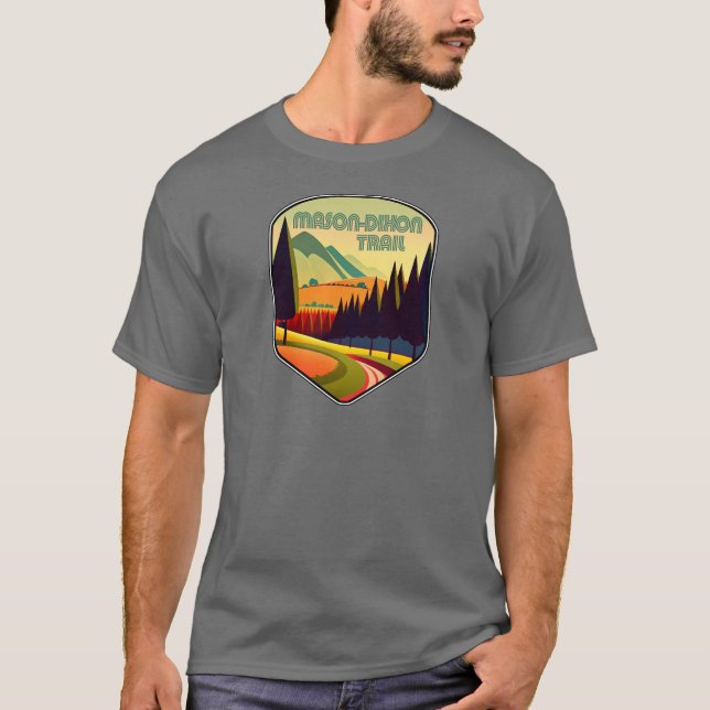 Camiseta Colores del Sendero Mason-Dixon (Anverso)