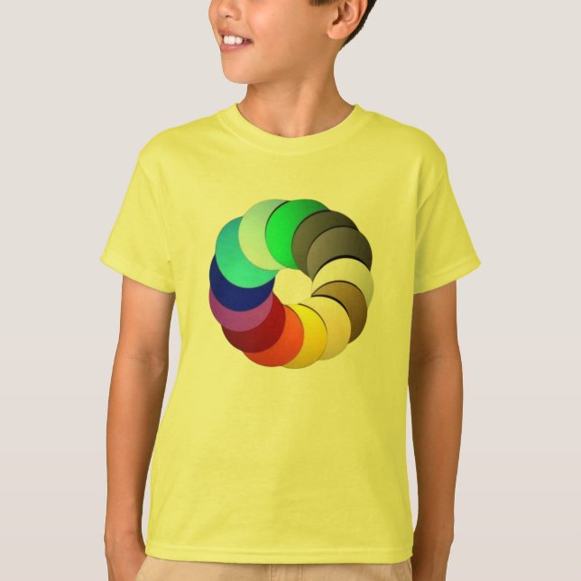 Camiseta Colores Diseños de belleza (Anverso)