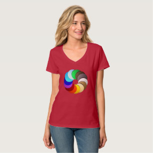 Camiseta Colores Diseños de belleza