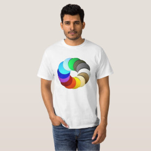 Camiseta Colores Diseños de belleza