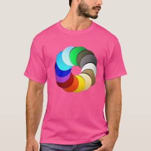 Camiseta Colores Diseños de belleza