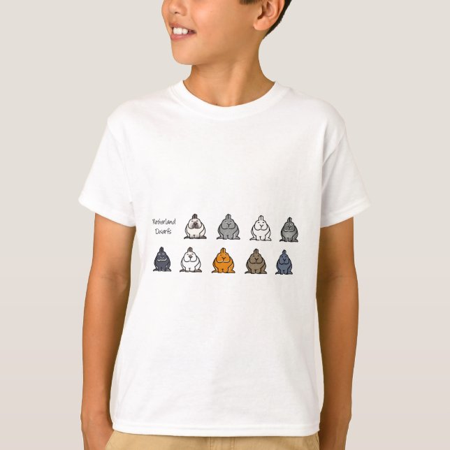 Camiseta Colores enanos de Netherland (Anverso)