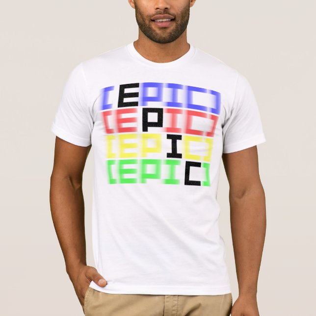 Camiseta Colores ÉPICOS (Anverso)