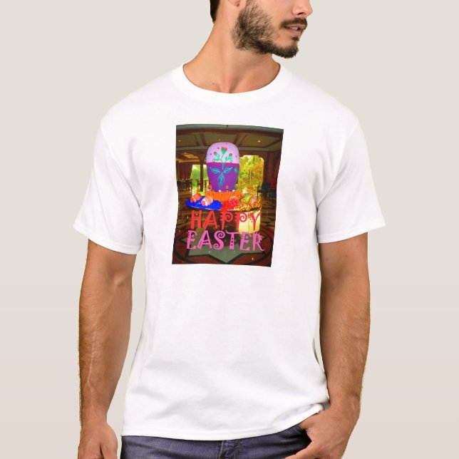 Camiseta Colores felices de Pascua (Anverso)