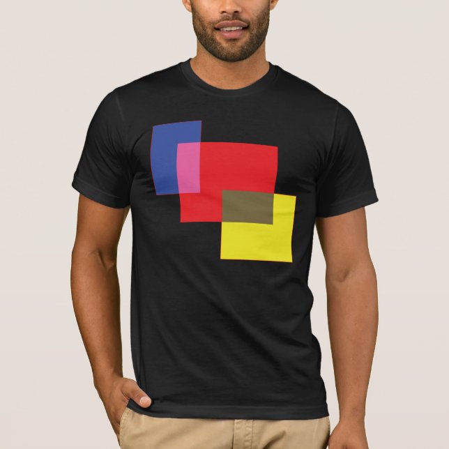 Camiseta Colores geométricos (Anverso)