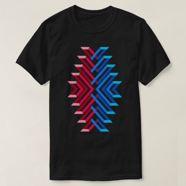 Camiseta Colores geométricos 3G (Diseño del anverso)