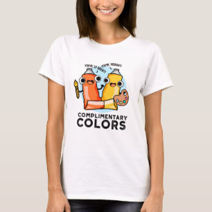 Camiseta Colores Graciosos Paint Pun