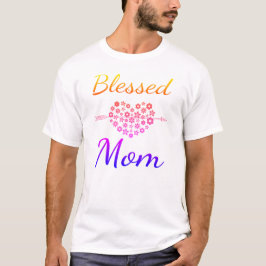 Camiseta Colores Gradiente Bienaventurada Mamá