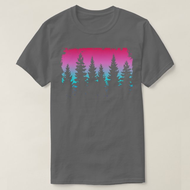 Camiseta Colores mágicos en la naturaleza (Diseño del anverso)