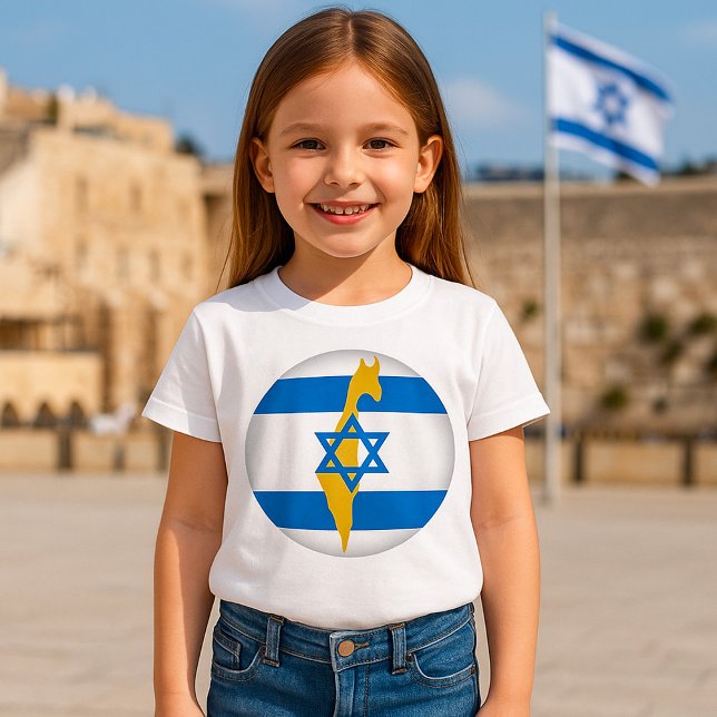 Camiseta Colores Nacionales De Israel (Subido por el creador)