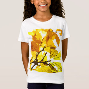 Camiseta Colores otoñales, hojas