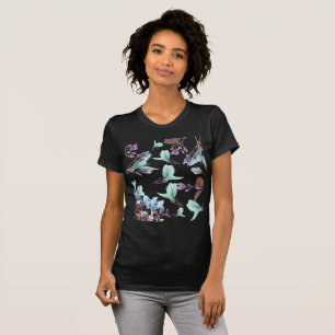 Camiseta Colores Pastel Flores Bougainvillea