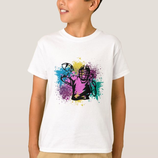 Camiseta Colores poco entusiastas del fútbol americano (Anverso)