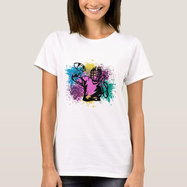 Camiseta Colores poco entusiastas del fútbol americano (Anverso)