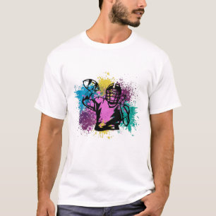 Camiseta Colores poco entusiastas del fútbol americano