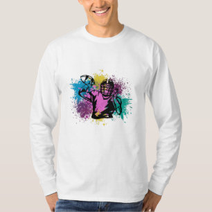Camiseta Colores poco entusiastas del fútbol americano