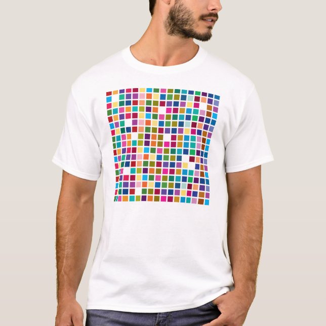 Camiseta Colores por Mondrian (Anverso)