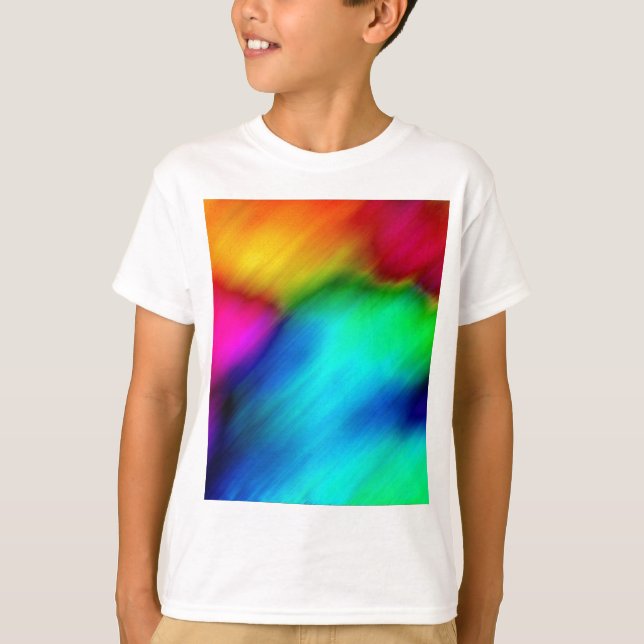 Camiseta Colores Psicodélicos (Anverso)