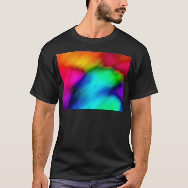 Camiseta Colores Psicodélicos (Anverso)