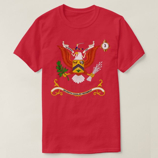 Camiseta Colores Regionales 3º Escuadrón 7º Régimen de Caba (Diseño del anverso)