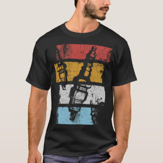 Camiseta Colores retro de la bujía