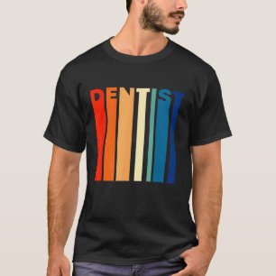 Camiseta Colores retro vintage dentista Stripes 60 s 70s 80