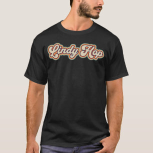 Camiseta Colores retro vintage Lindy Hop Dancing