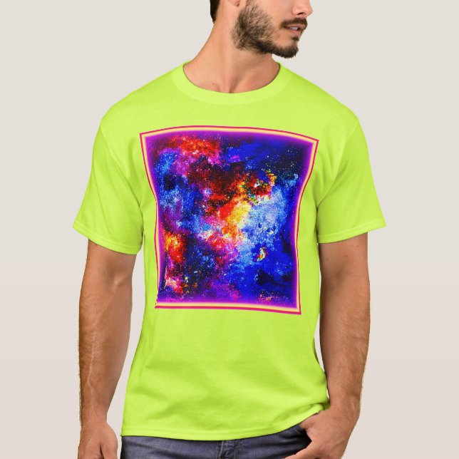 Camiseta Colores sorprendentes del universo (Anverso)