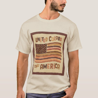Camiseta Colores Unidos de América