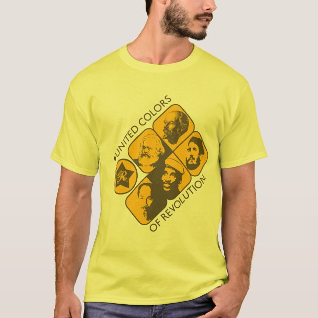 Camiseta Colores unidos de la revolución (Anverso)