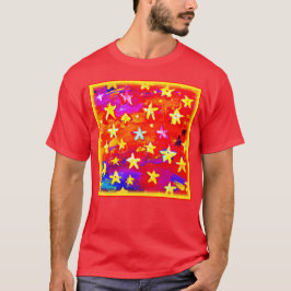Camiseta Colores vibrantes de estrellas. ¡Hazte con una en