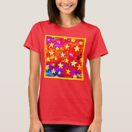 Camiseta Colores vibrantes de estrellas. ¡Hazte con una en