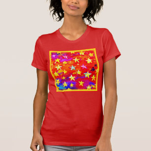 Camiseta Colores vibrantes de estrellas. ¡Hazte con una en 