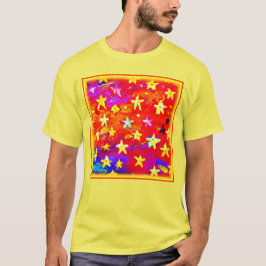 Camiseta Colores vibrantes de estrellas. ¡Hazte con una en
