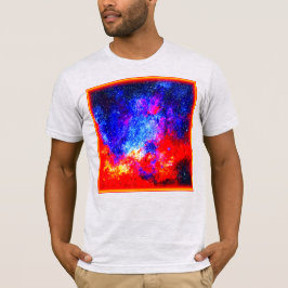 Camiseta Colores vibrantes de nebulosa. ¡Hazte con una en Z
