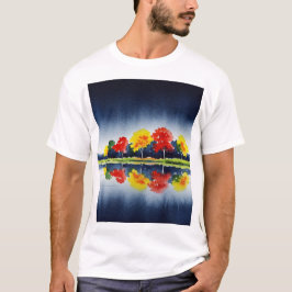 Camiseta Colorful autumn trees