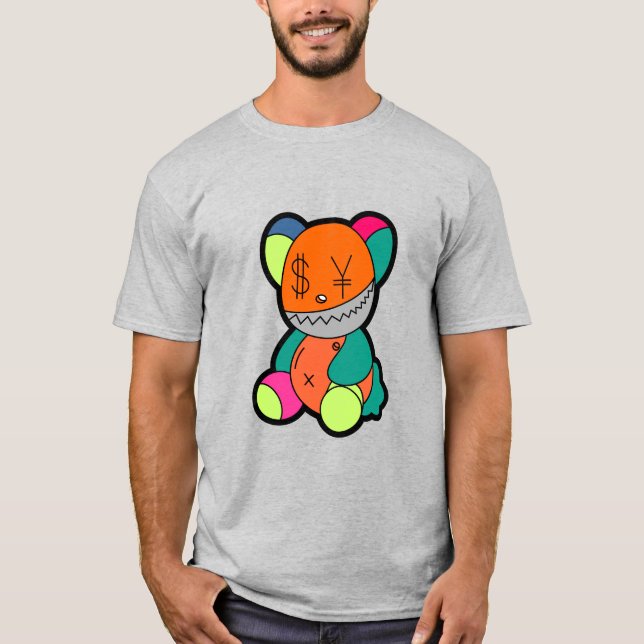 Camiseta Colorful bear (Anverso)