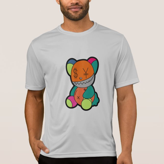 Camiseta Colorful bear (Anverso)