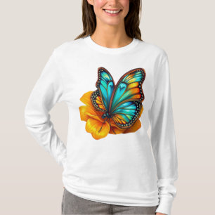Camiseta colorful butterfly art
