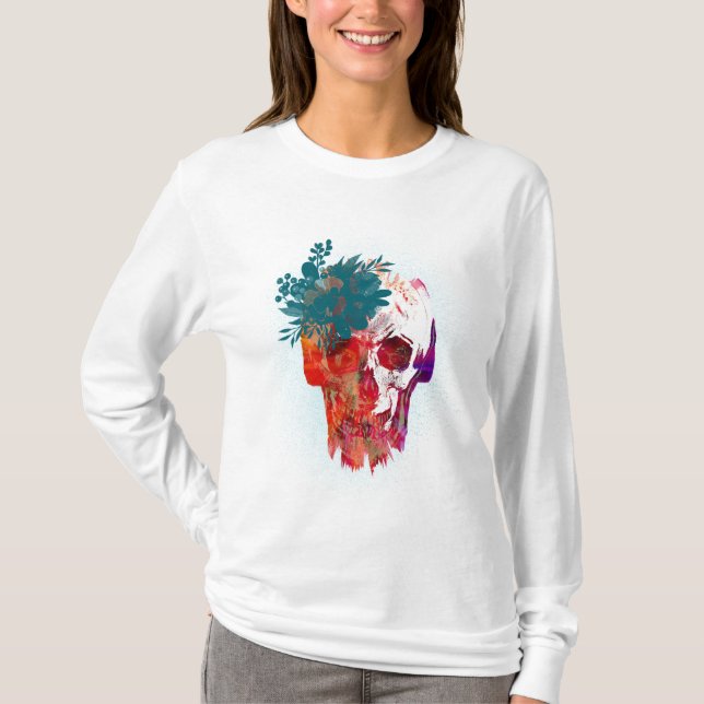 Camiseta “Colorful Catrina " (Anverso)
