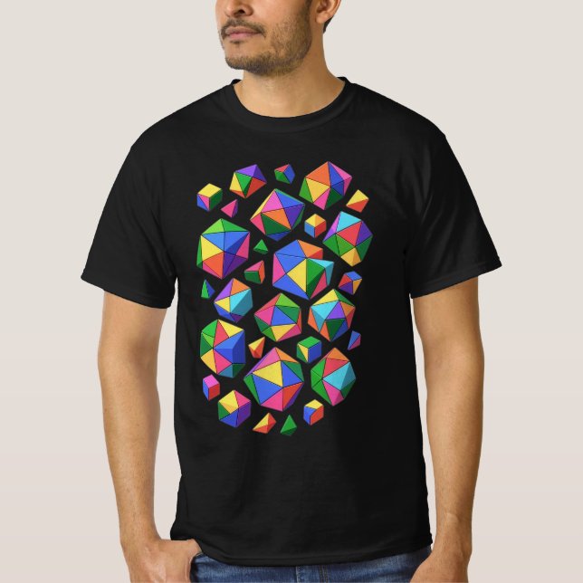 Camiseta Colorful Cubes (Anverso)