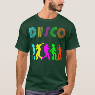 Camiseta Colorful Disco Roller Disco Disco Vintage Retro 19