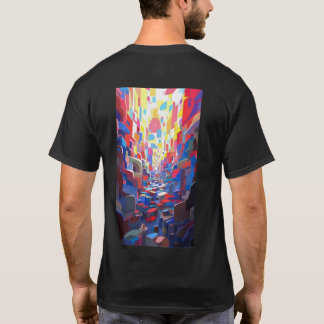Camiseta Colorful Dreamy Alley