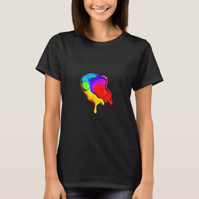 Camiseta Colorful drop (Anverso)